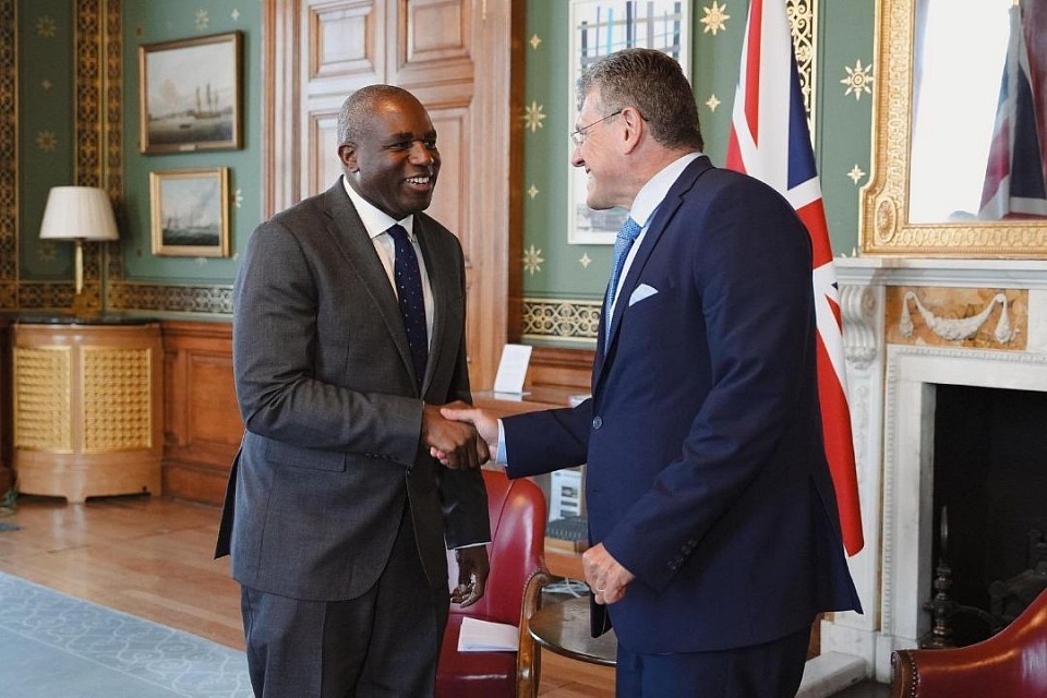 Closer ties between the UK and the EU are in all of our interests, making our continent and our people safer, more secure and more prosperous.   @MarosSefcovic and I discussed strengthening our shared security and steady progress towards a treaty on Gibraltar.