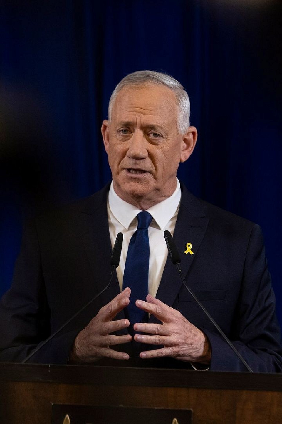 Former Israeli Defense Minister Benny Gantz: