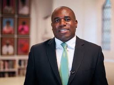 David Lammy Secretary of State for Foreign and Commonwealth Affairs of the United Kingdom