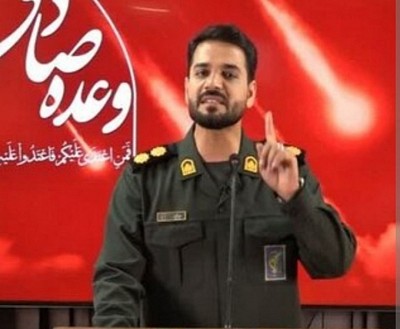 Colonel Iman Tajik, spokesman for Operation 