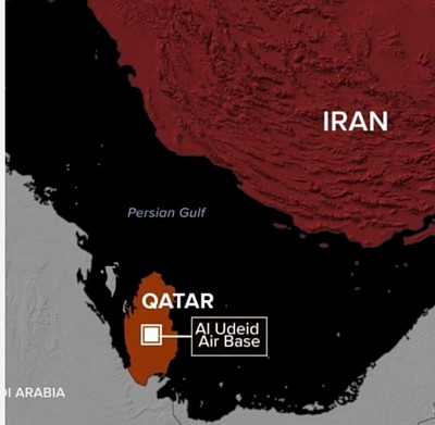 Al Udeid Air Base in Qatar