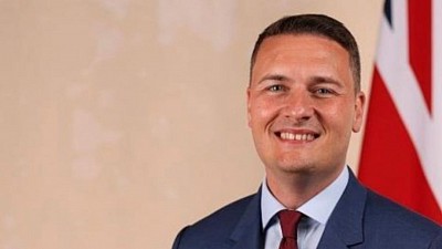 Wes Streeting  Secretary of State for Health and Social Care of the United Kingdom