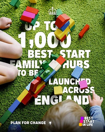 Establishing Best Start Family Centres across England through the Change Plan.