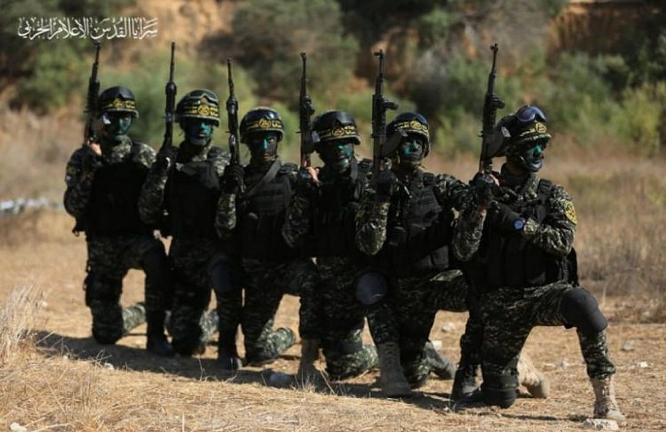 Saraya Al-Quds: We bombed the Zionist enemy’s gatherings on Mount Al-Surani, east of Al-Tuffah neighborhood in Gaza City, with regular mortar shells (caliber (60)).