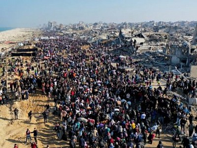 Palestinian refugees in the Gaza Strip