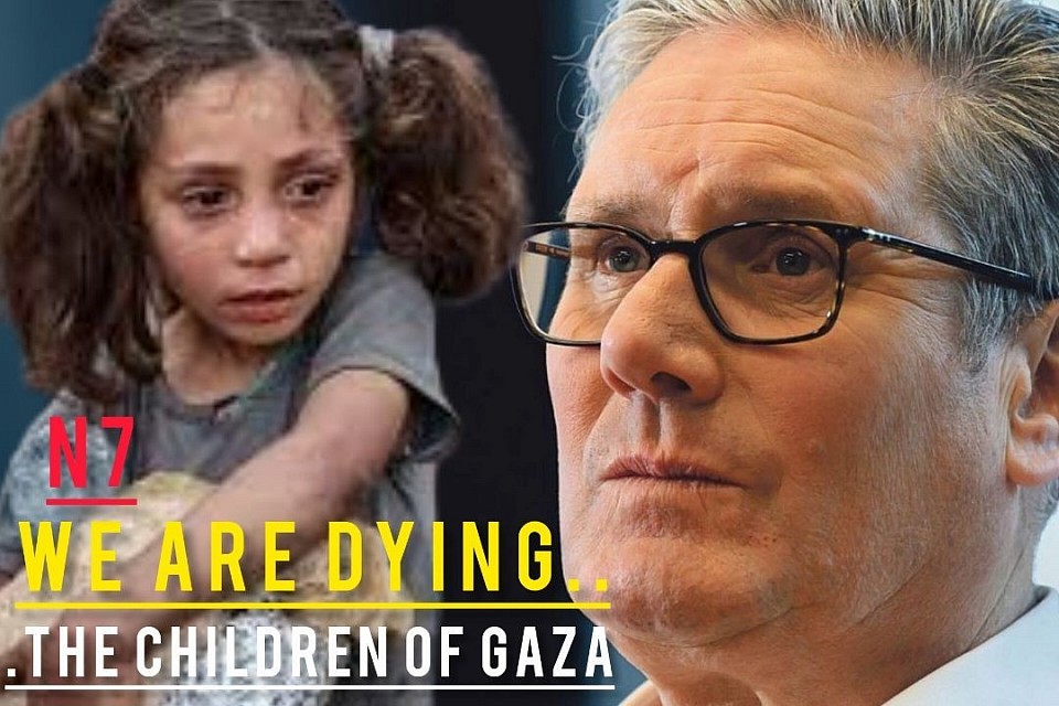 Breaking News: Keir Starmer announces in an official speech his support for Gaza aid and the entry of aid to the people of Gaza.