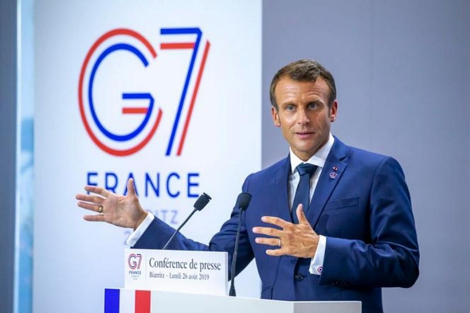 Breaking News: President Emmanuel Macron said France would recognize the state of Palestine, making it the first of the G7 nations to do so.