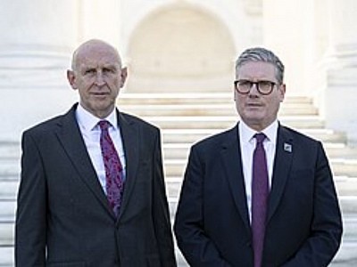 John Healey (born 13 February 1960) is a British politician who has been Secretary of State for Defence since July 2024. He is a member of the British Labour Party.