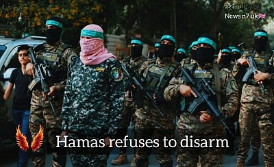 Demanding countries to disarm Hamas