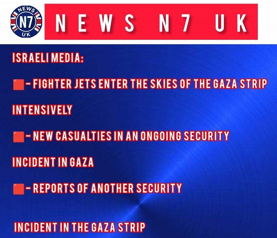 Urgent: A very serious security incident is taking place in Gaza.
