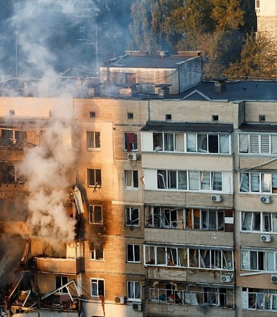 Russia's bombing of Ukraine