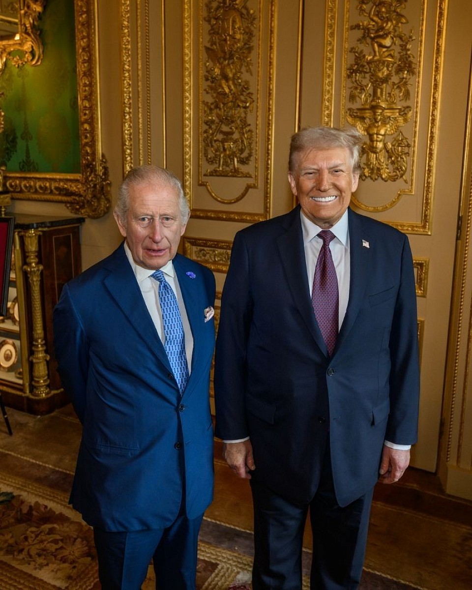 President Donald J. Trump and His Majesty King Charles III🇺🇸🇬🇧