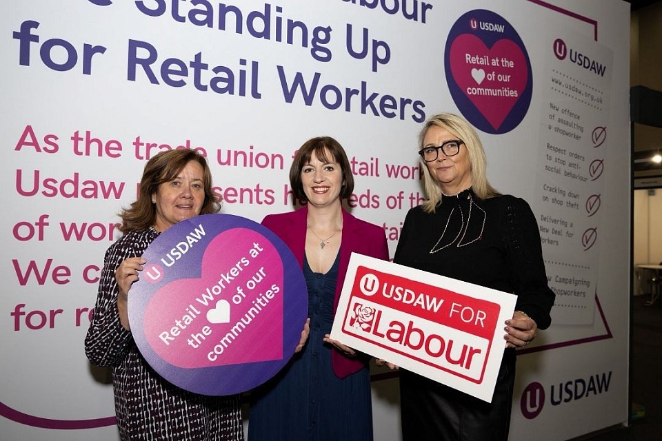 Bridget Phillipson: And off we go!  I was delighted to see colleagues from across the labor movement at this year's conference.  As always, we are grateful for your support.