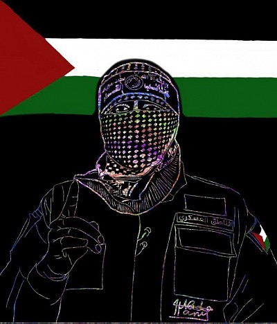 Abu Obeida is the official military spokesman for the Qassam Brigades and a fighter.