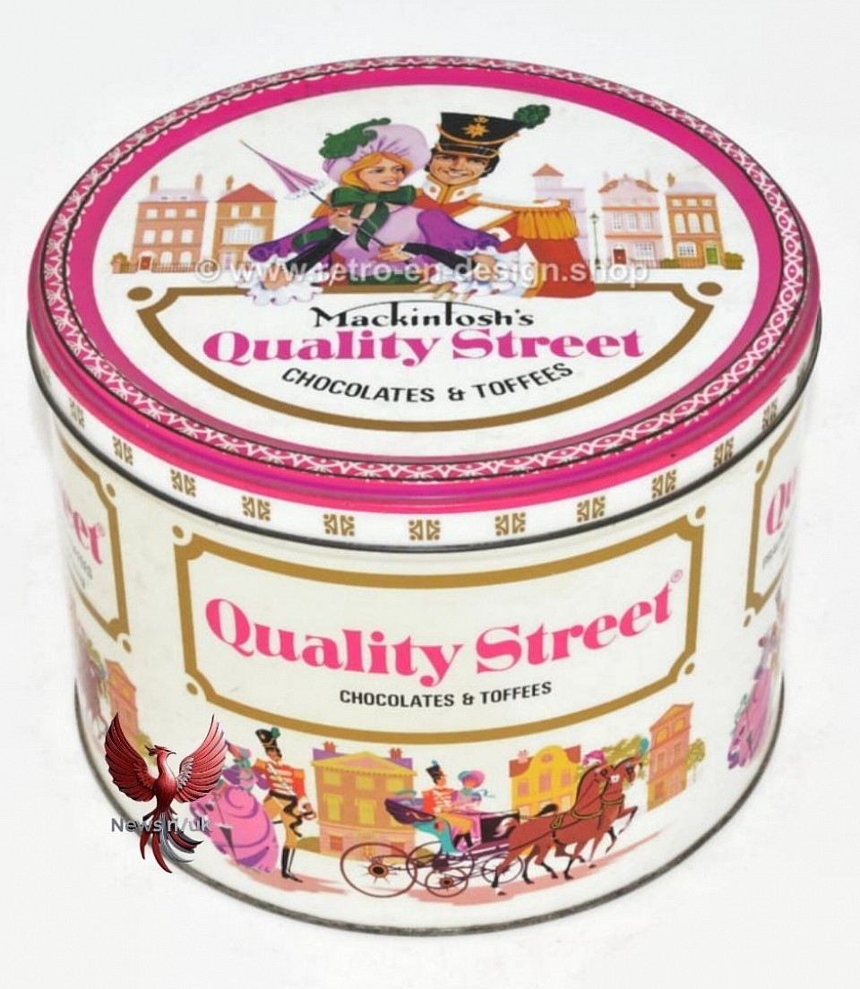 🟥BREAKING NEWS | UK  Quality Street shrinkflation sparks consumer backlash  Shoppers have reacted angrily after comparisons revealed how dramatically Quality Street chocolates have shrunk over the years. Iconic tins from the 1980s once weighed around 2.5kg and contained more than 100 sweets, while today’s versions are often plastic tubs with around 60 chocolates.  Consumers accuse manufacturers of “shrinkflation” — reducing product size while prices rise — with many saying the move has stripped the brand of both value and nostalgia, especially during the festive season.