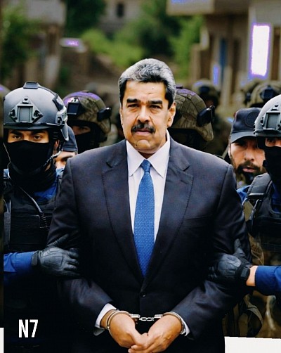 The ousted Venezuelan president, Nicolas Maduro.