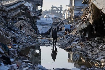 Total destruction of Gaza