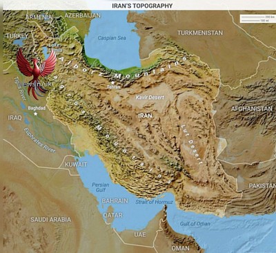 Iran's topography