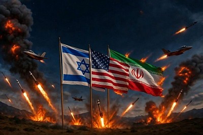 The war between Iran, America, and Israel continues, with a severe threat from America.