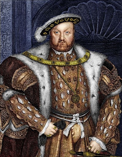 This image is a portrait of King Henry VIII of England.