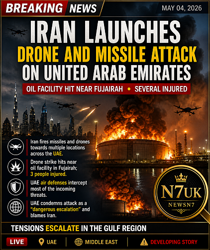 Images of Iran bombing the United Arab Emirates