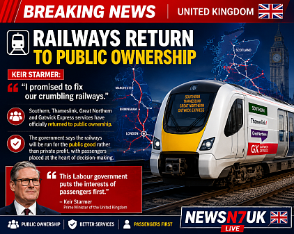 🚆 Return of railways to public ownership