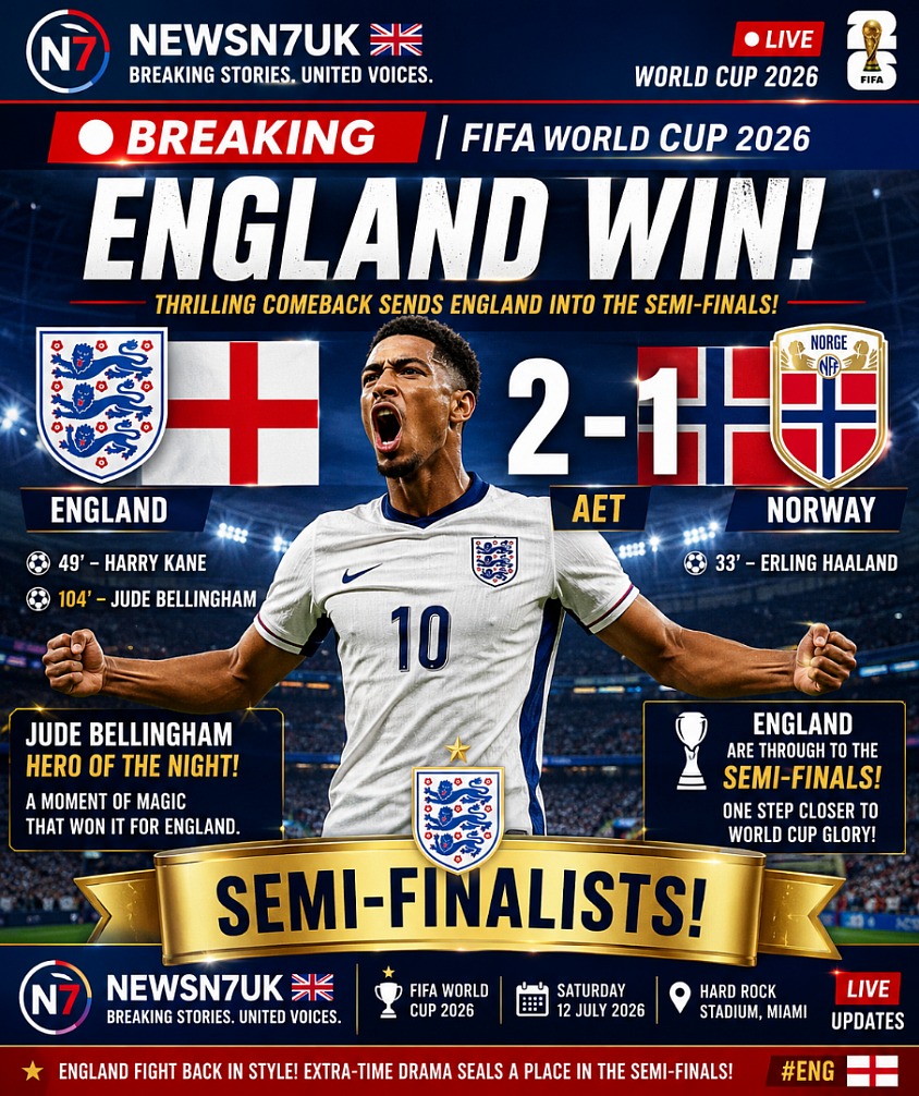 🛑Live Updates🛑  🟥England come back strong! Extra time drama decides semi-final spot!