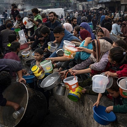 Famine in Gaza: no food, no water, no shelter