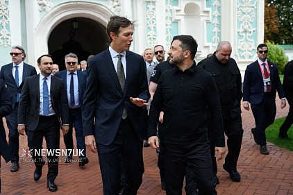 Ukrainian President Volodymyr Zelenskyy met with special envoys of US President Donald Trump