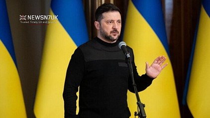 Ukrainian President Volodymyr Zelensky