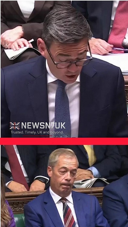 Andy Burnham pledged to protect Nigel Farage.